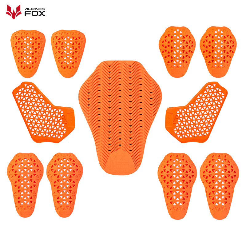 Motorcycle Gear Alpine - Universal Built-In อุปกรณ์ป้องกัน CE Certified เสื้อแจ็คเก็ตรถจักรยานยนต์ใส่ด้านหลัง