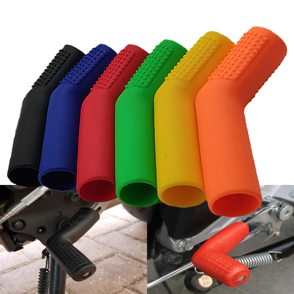 Motorcycle Gear Lever Rubber - รถจักรยานยนต์เกียร์ Shifter Lever เท้าเหยียบยางกันลื่น Shift สําหรับ