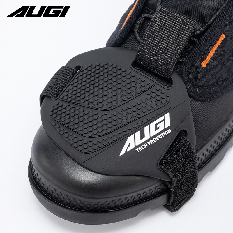 Motorcycle Wearing Gear - ปลอกหุ้มรองเท้าสำหรับเปลี่ยนเกียร์มอเตอร์ไซค์ ป้องกันการลื่น ทนต่อการสึกหรอ อุปกรณ์เสริมสำหรับรองเท้าบูทมอเตอร์ครอส สำหรับผู้ชายและผู้หญิง