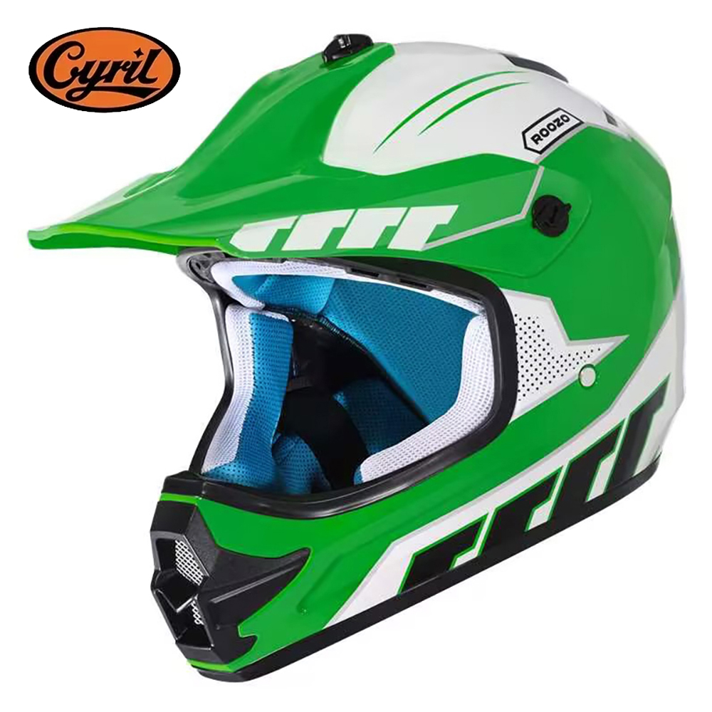 Motorcycle Gear Deals - ชุดอุปกรณ์มอเตอร์ครอสสำหรับเด็ก พร้อมหมวกกันน็อค แว่นตา และถุงมือ หมวกกันน็อคสำหรับเด็กสำหรับรถมอเตอร์ไซค์วิบาก รถเอทีวี