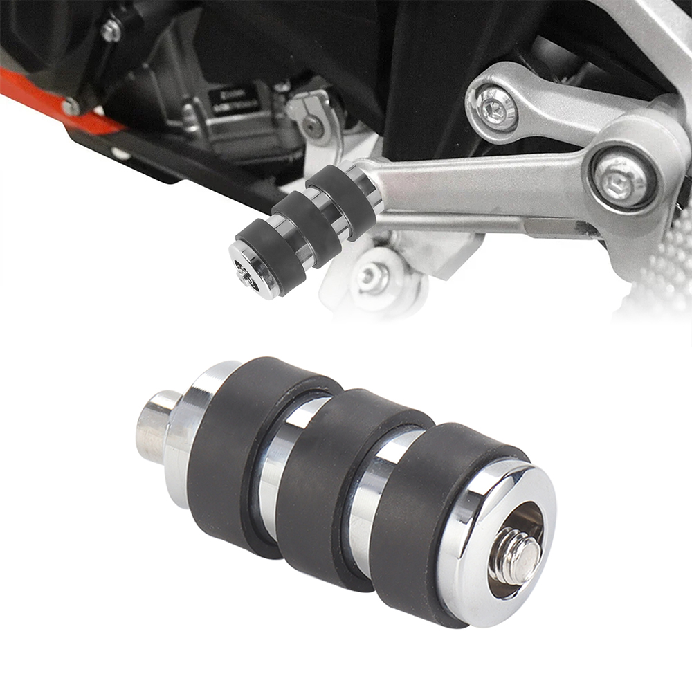 Motorcycle Gear Lever Rubber - ที่เหยียบเท้ารถจักรยานยนต์คันโยกเกียร์หมุดอลูมิเนียมสำหรับ Harley Touring Electra Glide Sportster