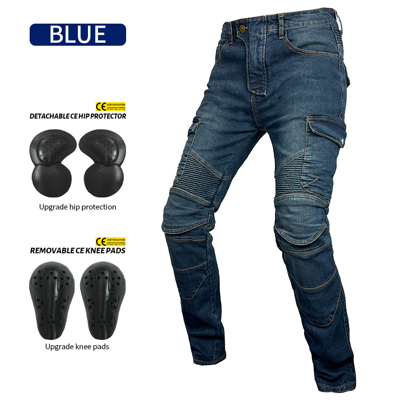 กางเกงยีนส์มอเตอร์ไซค์ กางเกงข - Motorcycle Gear Jeans บทวิจารณ์และราคา