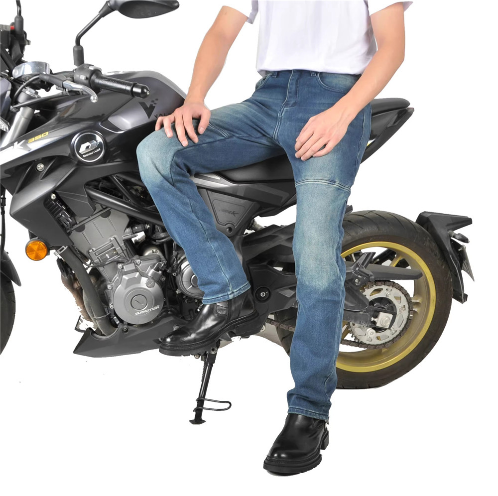 กางเกงยีนส์สำหรับขี่มอเตอร์ไซค - Motorcycle Wearing Gear บทวิจารณ์และราคา