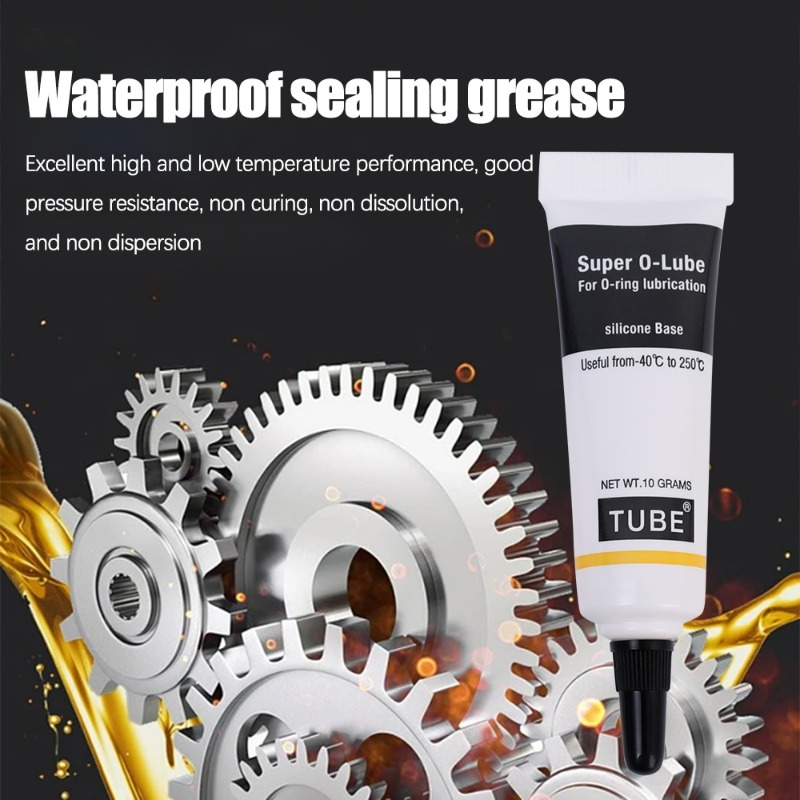 จาระบีซิลิโคนปิดผนึกเกียร์รถจั - Motorcycle Gear Equipment บทวิจารณ์และราคา