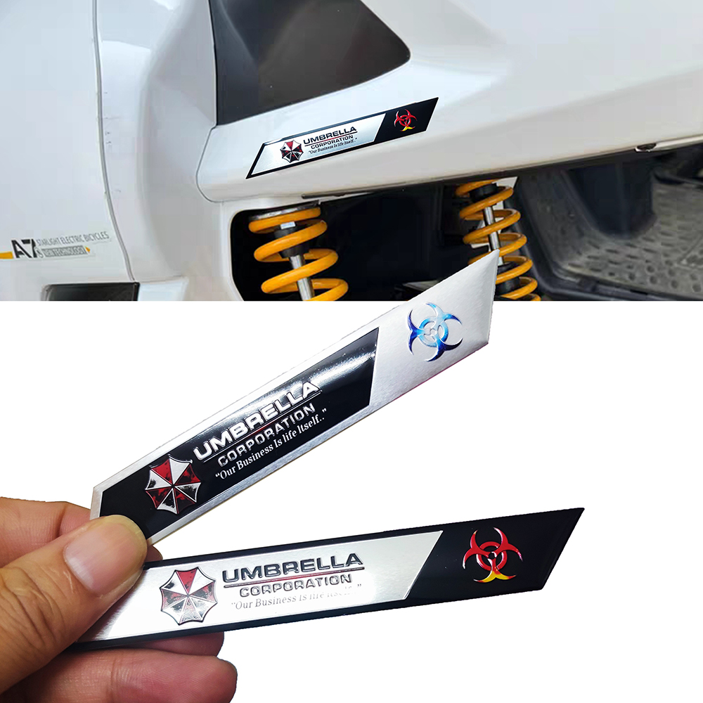 ร่ม 3D สติ๊กเกอร์ติดรถยนต์โลหะ - Motorcycle Gear Equipment บทวิจารณ์และราคา