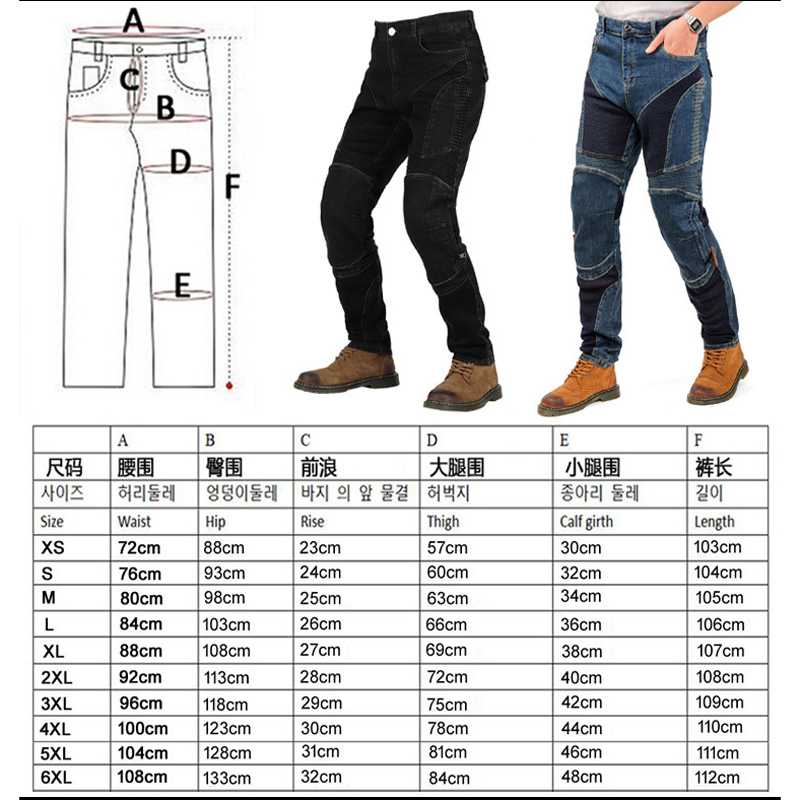 กางเกงยีนส์มอเตอร์ไซค์ Hithotw - Motorcycle Gear Jeans บทวิจารณ์และราคา