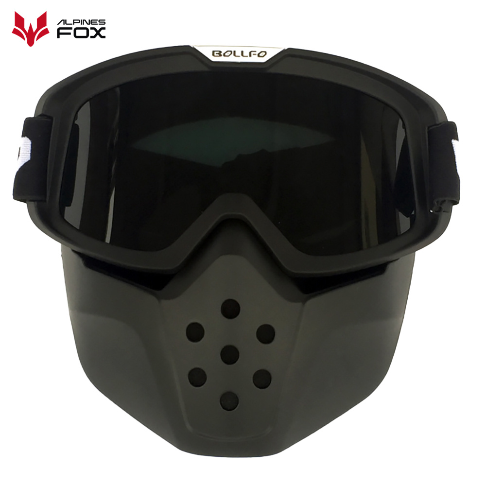 แว่นตาสำหรับหมวกกันน็อคมอเตอร์ - Motorcycle Gear Alpine บทวิจารณ์และราคา