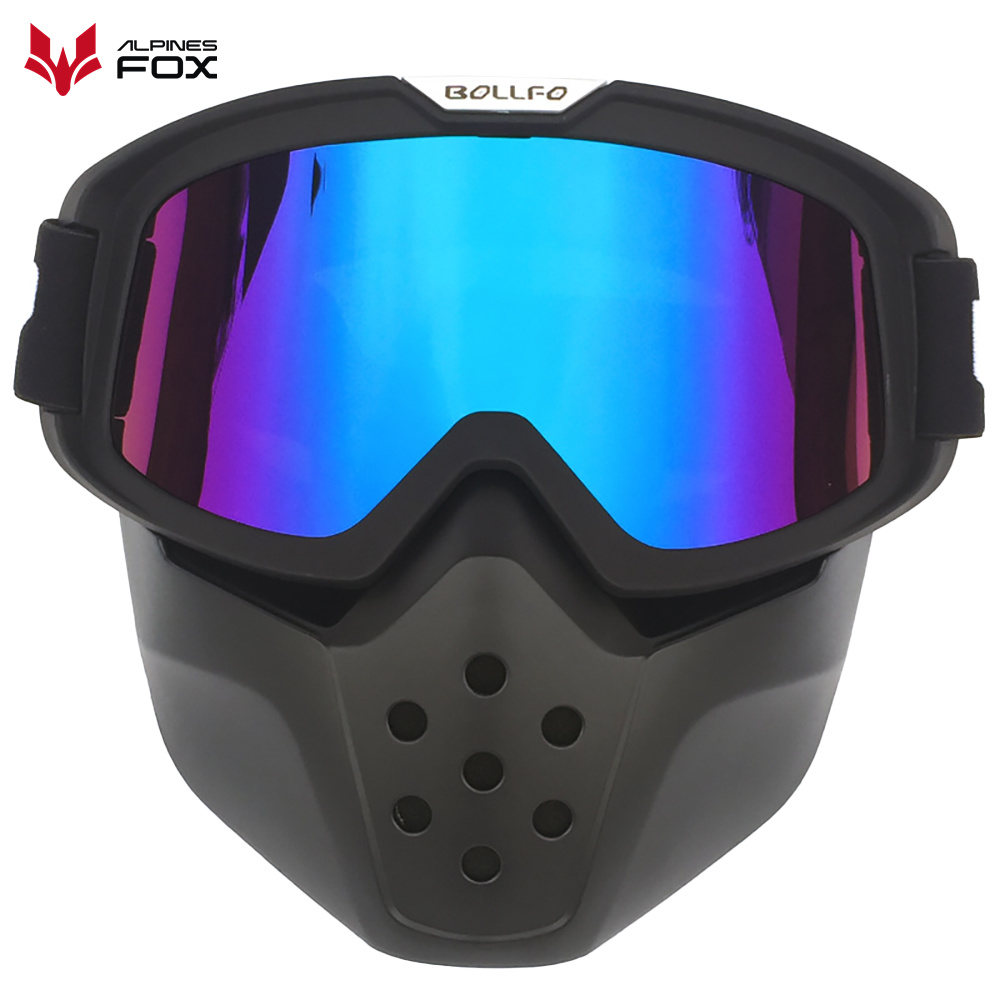 แว่นตาสำหรับหมวกกันน็อคมอเตอร์ - Motorcycle Gear Alpine บทวิจารณ์และราคา