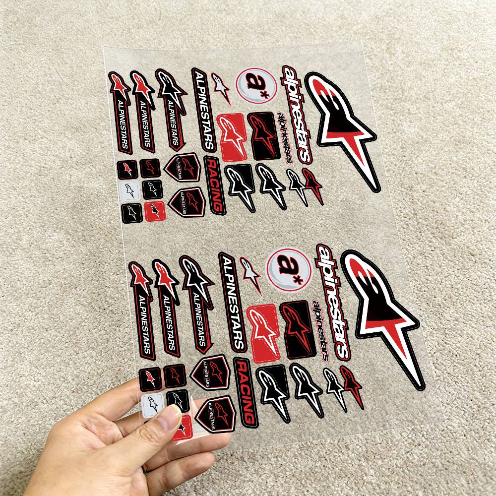 A-aLpInE sTaRs-S สติกเกอร์ตกแต - Motorcycle Gear Alpine บทวิจารณ์และราคา