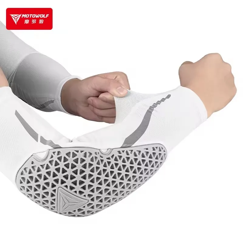 แผ่นรองข้อศอกสำหรับรถจักรยานยน - Motorcycle Gear Sleeve บทวิจารณ์และราคา