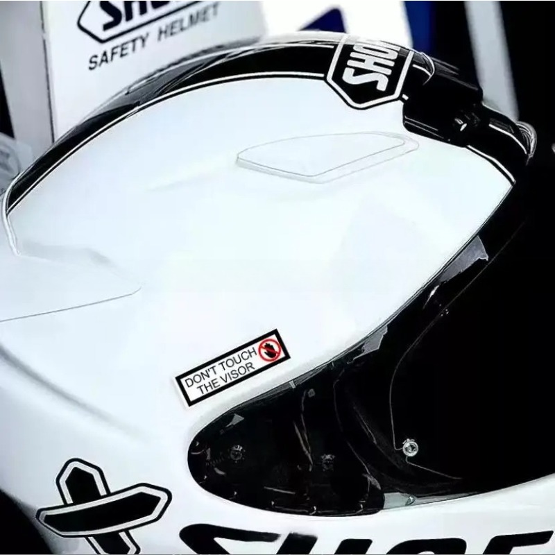 ชุดสติกเกอร์เตือนสำหรับหมวกกัน - Motorcycle Gear Deals บทวิจารณ์และราคา