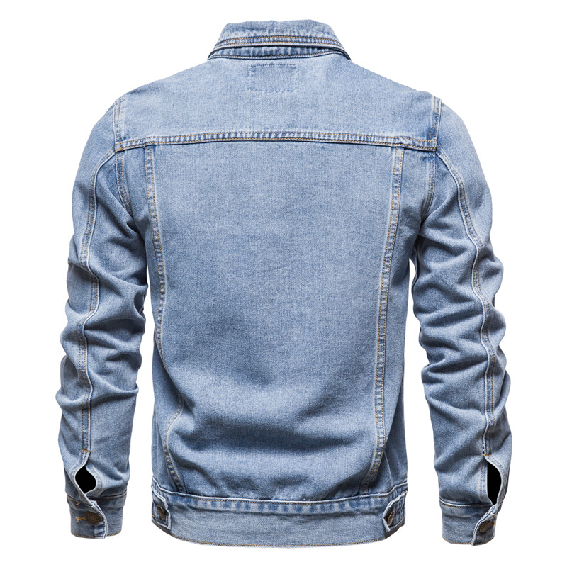 แจ็คเก็ตยีนส์ผู้ชายสีพื้น ฤดูใ - Motorcycle Gear Jeans บทวิจารณ์และราคา