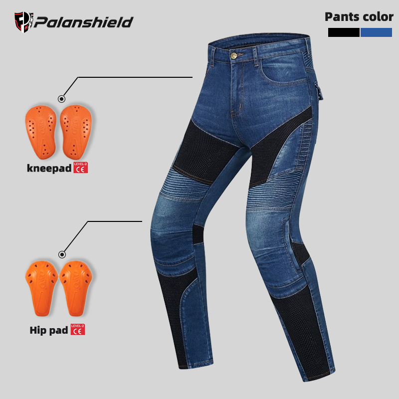รถจักรยานยนต์กลางแจ้งผู้ชายกาง - Motorcycle Gear Jeans บทวิจารณ์และราคา