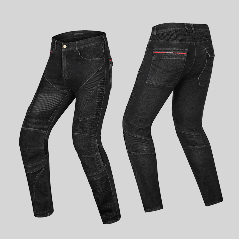 รถจักรยานยนต์กลางแจ้งผู้ชายกาง - Motorcycle Gear Jeans บทวิจารณ์และราคา