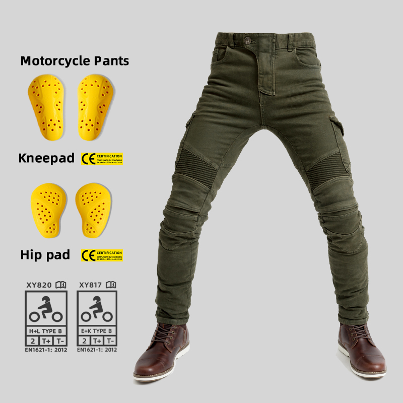กางเกงยีนส์สำหรับขี่มอเตอร์ไซค - Motorcycle Gear Jeans บทวิจารณ์และราคา